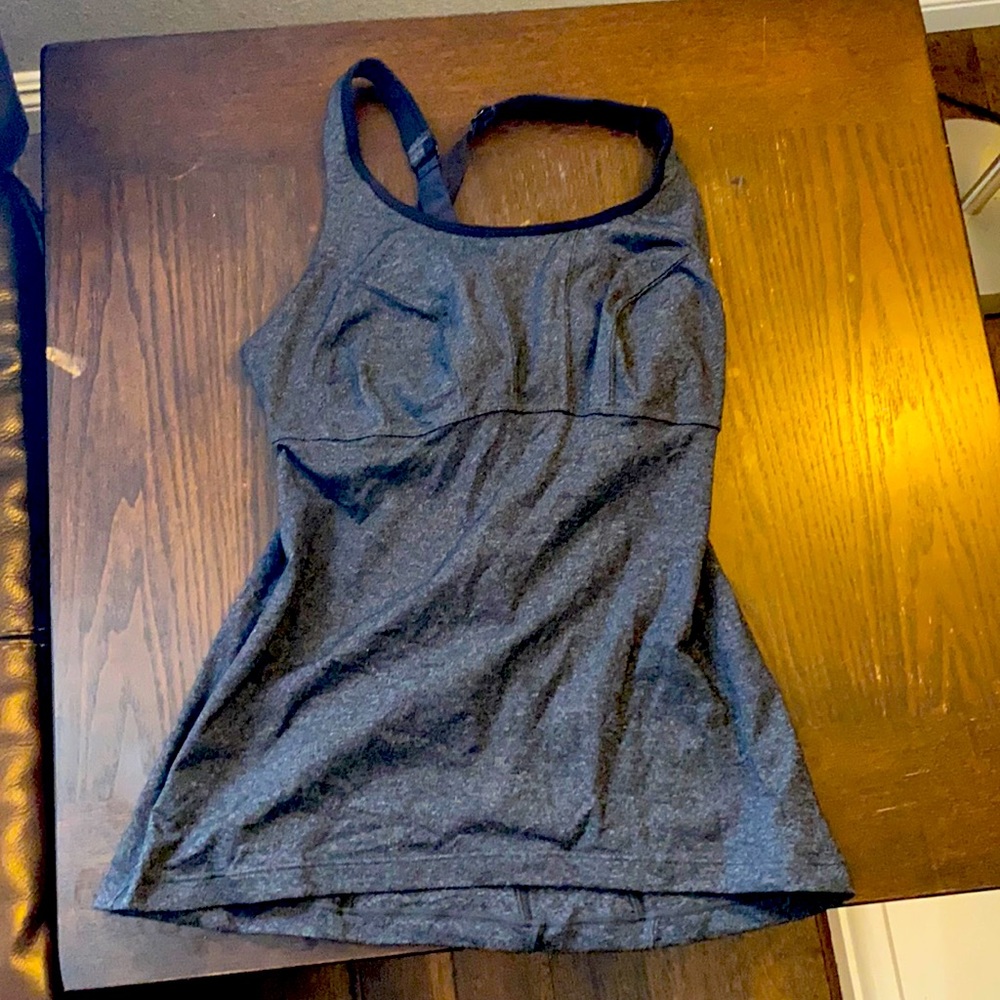 Prana gray tank top NWT